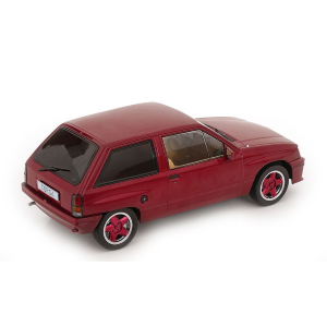 OPEL CORSA A SR 1983 DARK RED 1:18 ModelCarGroup Auto Stradali Modellino