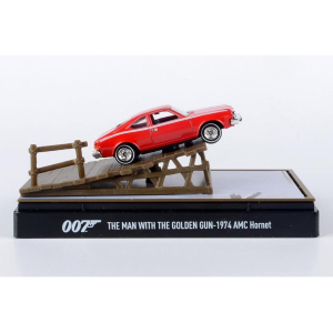 DIORAMA AMC HORNET 1974 "007 THE MAN WITH THE GOLDEN GUN" 1:64 MotorMax Movie Modellino