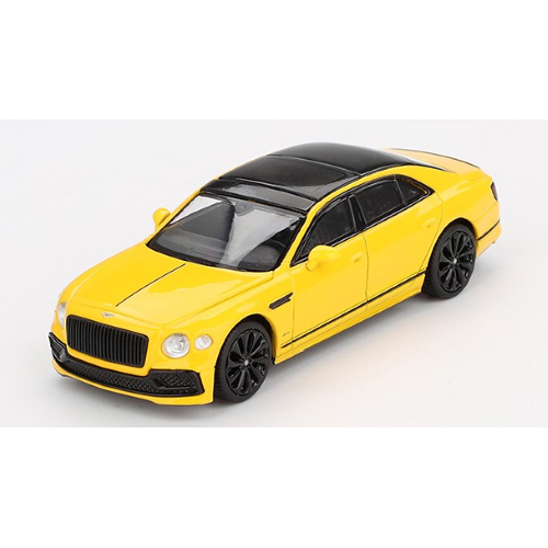 BENTLEY FLYING SPUR 2023 MONACO YELLOW 1:64 Mini GT Auto Stradali Modellino