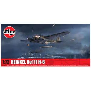 HEINKEL HE.111 H-6 KIT 1:72 Airfix Kit Aerei Modellino