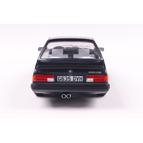 BMW 6-SERIES 635 CSI (E24) COUPE 1984 MACAU BLUE 1:18 Solido Auto Stradali Modellino