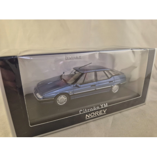 CITROËN XM 1995 BUCKINGHAM BLUE 1:43 Norev Auto Stradali Modellino