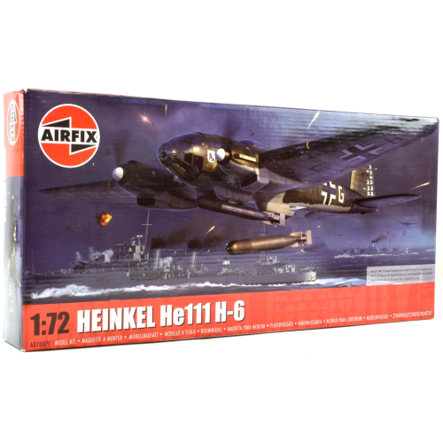 HEINKEL HE.111 H-6 KIT 1:72 Airfix Kit Aerei Modellino
