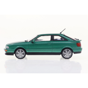 AUDI 80 (S2) TURBO COUPE 1994 GREEN 1:43 Solido Auto Stradali Modellino