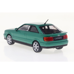 AUDI 80 (S2) TURBO COUPE 1994 GREEN 1:43 Solido Auto Stradali Modellino