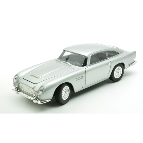 ASTON MARTIN DB5 1964 SILVER 1:24 Welly Auto Stradali Modellino