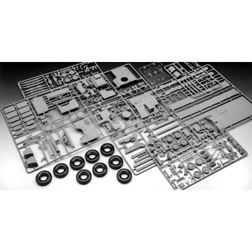 MAN 10T TRUCK 8X8 KIT 1:35 Revell Kit Mezzi Militari Modellino