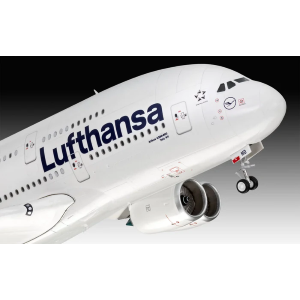 AIRBUS A380-800 LUFTHANSA NEW LIVERY KIT 1:144 Revell Kit Aerei Modellino