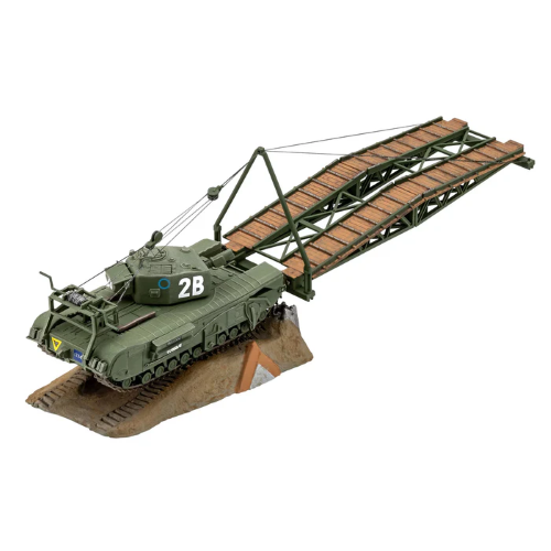 CHURCHILL A.V.R.E. KIT 1:76 Revell Kit Mezzi Militari Modellino