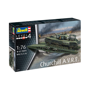 CHURCHILL A.V.R.E. KIT 1:76 Revell Kit Mezzi Militari Modellino