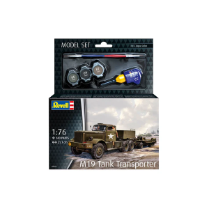 MODEL SET M19 TANK TRANSPORTER KIT 1:76 Revell Kit Mezzi Militari Modellino