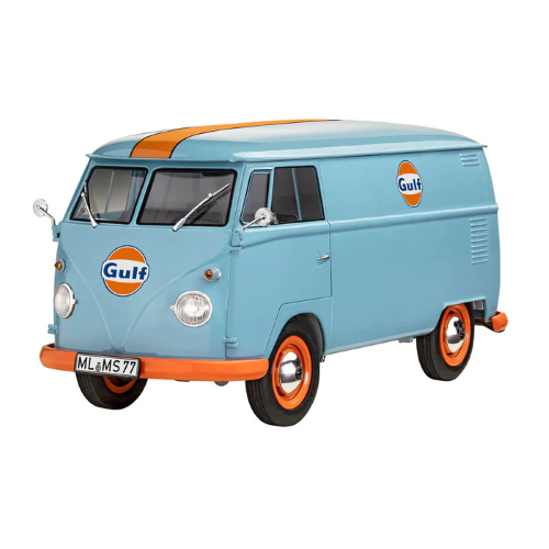 MODEL SET VW T1 PANEL VAN "GULF" KIT 1:24 Revell Kit Auto Modellino