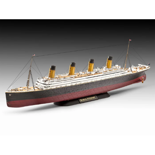 R.M.S. TITANIC 1:700 + 1:1200 GIFT SET KIT Revell Kit Navi Modellino