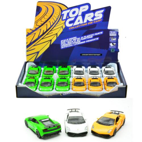 LAMBORGHINI GALLARDO LP570-4 SUPERLEGGERA (1 Modellino) CM 12 Kinsmart Modellismo Giocattolo Modellino