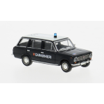 FIAT 124 FAMILIARE 1966 CARABINIERI 1:87 Brekina Forze dell'Ordine Modellino
