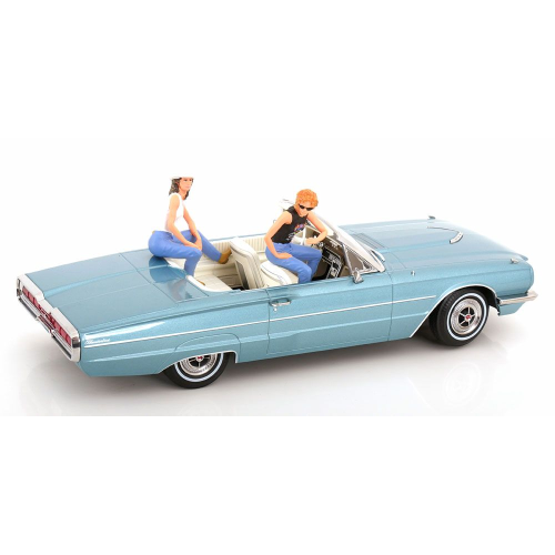 FIGURINE THELMA & LOUISE (CAR NOT INCLUDED) 1:18 KK Scale Movie Modellino
