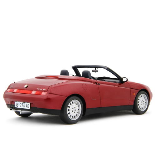 ALFA ROMEO SPIDER T.S.1995 METALLIC RED 1:18 Laudo Racing Auto Stradali Modellino