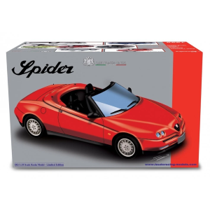 ALFA ROMEO SPIDER T.S.1995 METALLIC RED 1:18 Laudo Racing Auto Stradali Modellino