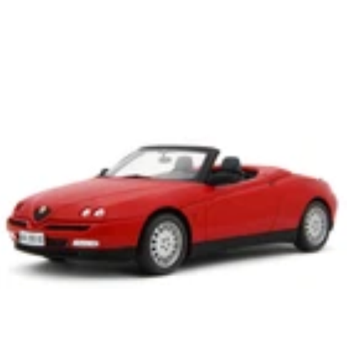 ALFA ROMEO SPIDER T.S.1995 RED 1:18 Laudo Racing Auto Stradali Modellino
