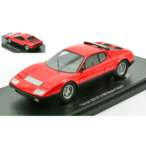 FERRARI 365 GT/4 BB 1974 ROSSO CHIARO "MASTERPIECE" 1:43 Autocult Auto Stradali Modellino