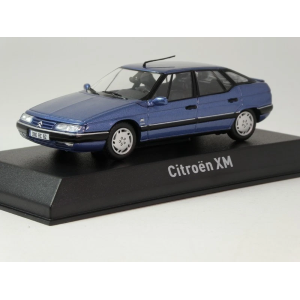 CITROËN XM 1995 BUCKINGHAM BLUE 1:43 Norev Auto Stradali Modellino