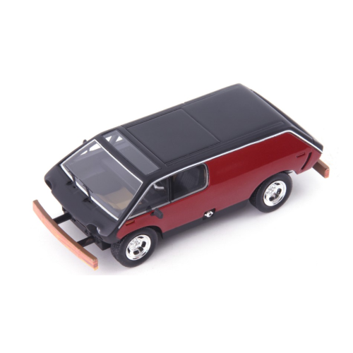 BRUBAKER BOX VAN 1972 RED-BLACK 1:43 Avenue43 Auto Stradali Modellino