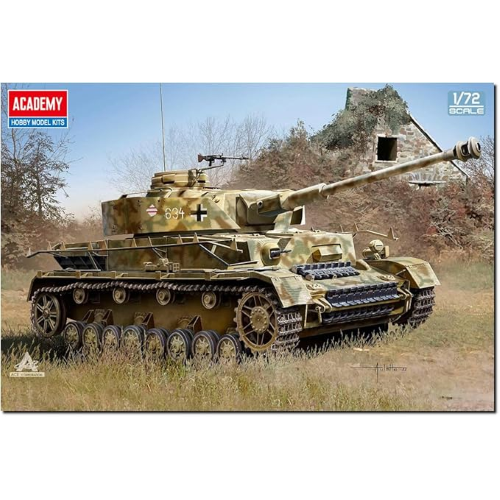 GERMAN PZ.KPFW.IV AUSF.H KIT 1:72 Academy Kit Mezzi Militari Modellino