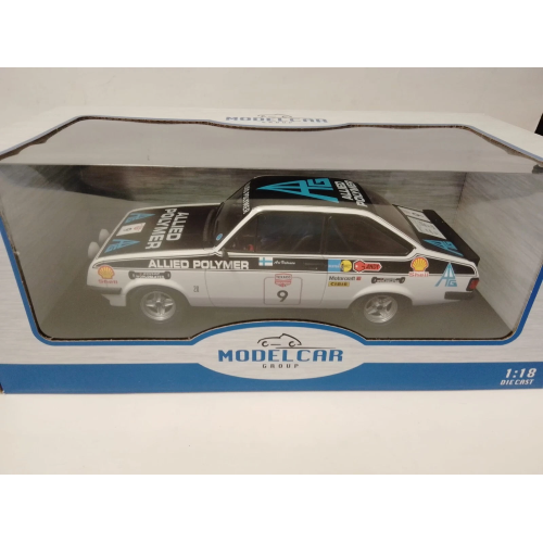 FORD ESCORT MKII RS 2000 N.9 RALLY BRITAIN 1977 VATANEN-BRYANT 1:18 ModelCarGroup Auto Rally Modellino