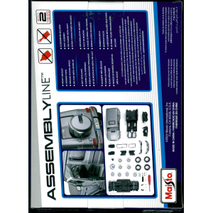 MERCEDES G CLASS 2019 SILVER KIT 1:24 Maisto Kit Auto Modellino