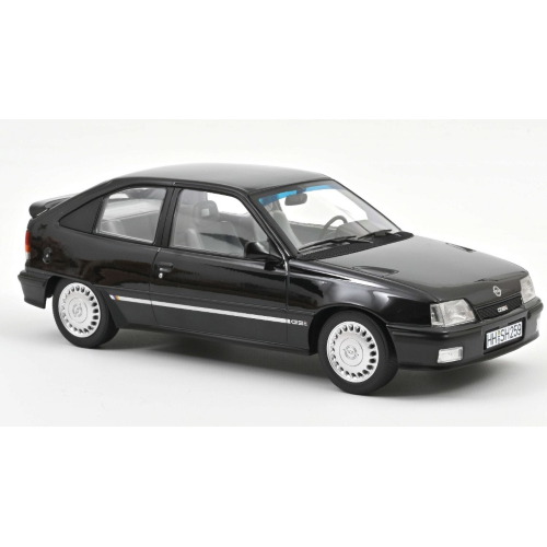 OPEL KADETT GSI 1991 BLACK METALLIC HELMUT SCHMIDT 1:18 Norev Auto Stradali Modellino