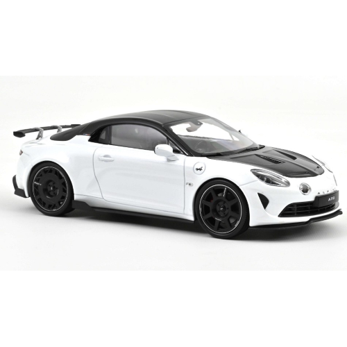 ALPINE A110 R 2024 IRIDESCENT WHITE 1:18 Norev Auto Stradali Modellino