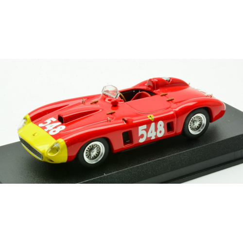 FERRARI 290 MM N.548 MILLE MIGLIA 1956 E.CASTELLOTTI 1:43 Art Model Auto Competizione Modellino