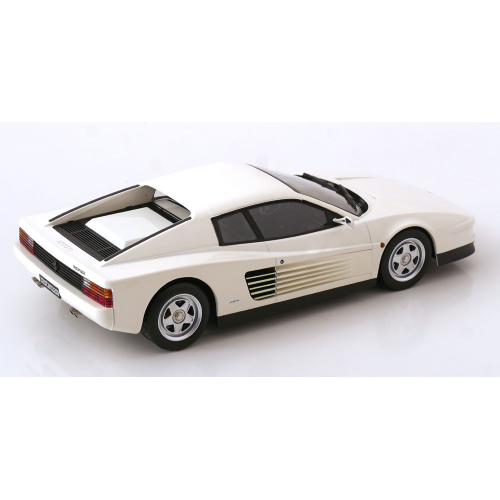 FERRARI TESTAROSSA 1986 WHITE 1:18 KK Scale Auto Stradali Modellino