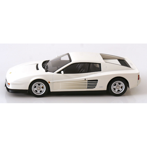 FERRARI TESTAROSSA 1986 WHITE 1:18 KK Scale Auto Stradali Modellino