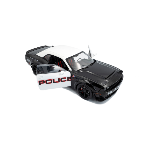 DODGE CHALLENGER R/T SCAT PACK WIDEBODY 2023 HIGHWAY POLICE 1:18 Solido Forze dell'Ordine Modellino