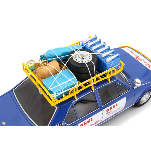 ALFA ROMEO ALFETTA 1.8 RAID CAPO NORD CAPO SUD 1973 1:18 Laudo Racing Auto Competizione Modellino