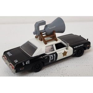 DODGE MONACO BLUES BROTHERS W/HORN 1:87 Brekina Movie Modellino