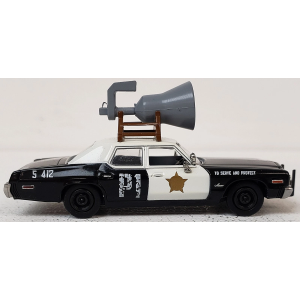 DODGE MONACO BLUES BROTHERS W/HORN 1:87 Brekina Movie Modellino