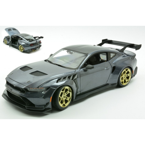 FORD MUSTANG GTO 2025 GUN METAL 1:18 Maisto Auto Stradali Modellino