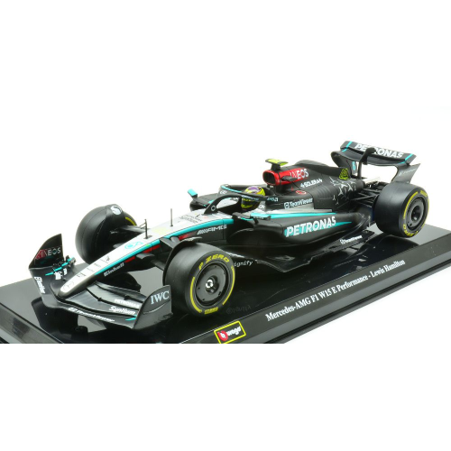 MERCEDES AMG W15 N.44 2024 LEWIS HAMILTON SIGNATURE 1:24 Burago Formula 1 Modellino