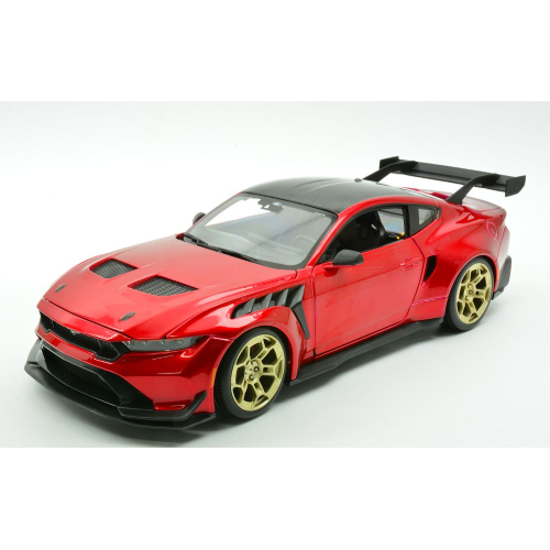FORD MUSTANG GTO 2025 RED METALLIC 1:18 Maisto Auto Stradali Modellino