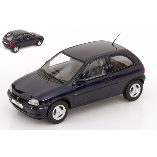 OPEL CORSA B ATLANTA 1993 DARK BLUE 1:18 ModelCarGroup Auto Stradali Modellino