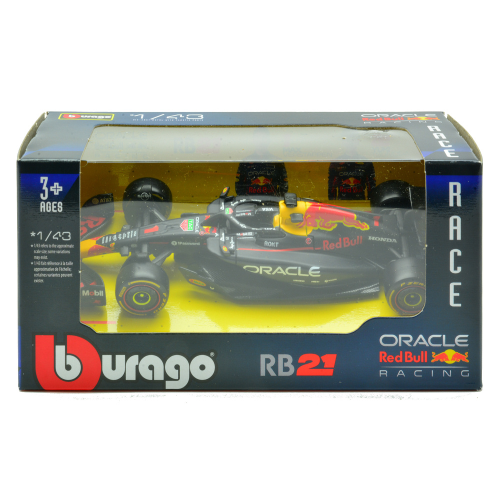 RED BULL RB21 N.1 2025 MAX VERSTAPPEN 1:43 Burago Formula 1 Modellino