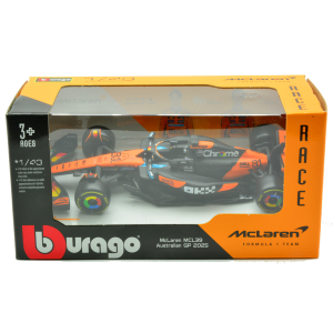 MCLAREN MCL39 N.81 2025 OSCAR PIASTRI 1:43 Burago Formula 1 Modellino