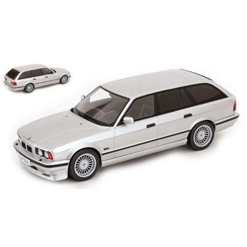 BMW ALPINA B10 (E34) 4,6 TOURING 1991 SILVER 1:18 ModelCarGroup Auto Stradali Modellino