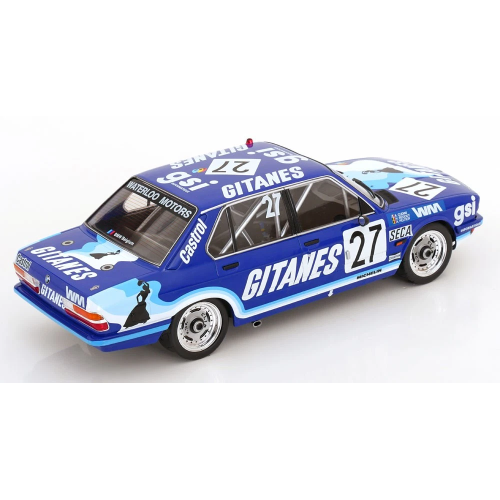 BMW 528I (E28) N.27 24H SPA 1982 REGOUT-PELTIER 1:18 Ixo Model Auto Competizione Modellino