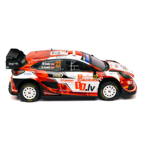 FORD PUMA WRC N.22 RALLY POLEN 2024 SEEKS-FRANCIS 1:18 Ixo Model Auto Rally Modellino