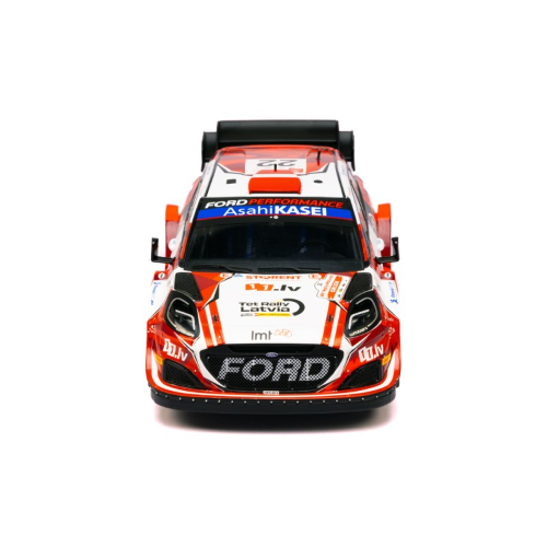 FORD PUMA WRC N.22 RALLY POLEN 2024 SEEKS-FRANCIS 1:18 Ixo Model Auto Rally Modellino