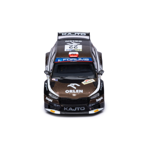 SKODA FABIA N.22 RALLY2 JAPAN 2024 KAJETANOWICZ-SZCZEPANIAK 1:43 Ixo Model Auto Rally Modellino