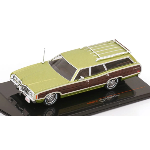 FORD LTD COUNTRY SQUIRE 1972 LIGHT GREEN 1:43 Ixo Model Auto Stradali Modellino